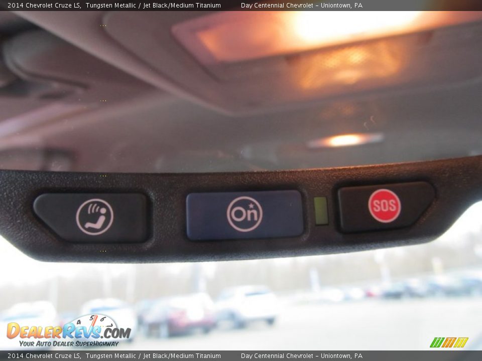 2014 Chevrolet Cruze LS Tungsten Metallic / Jet Black/Medium Titanium Photo #16