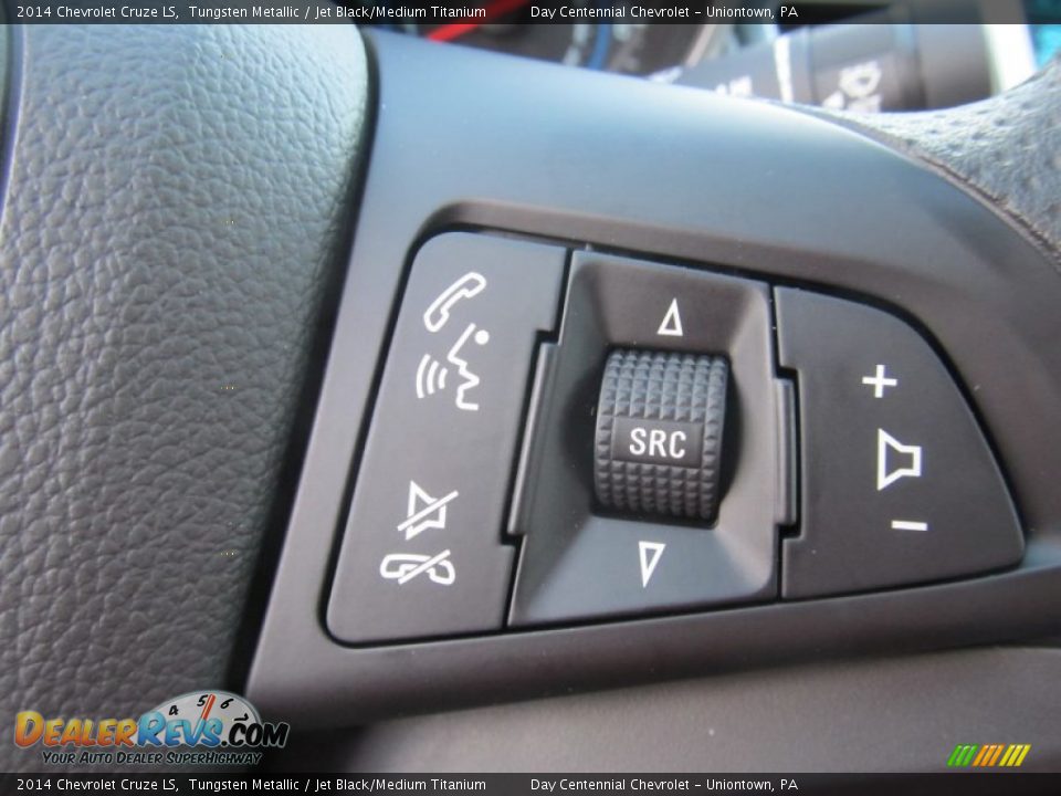 2014 Chevrolet Cruze LS Tungsten Metallic / Jet Black/Medium Titanium Photo #17