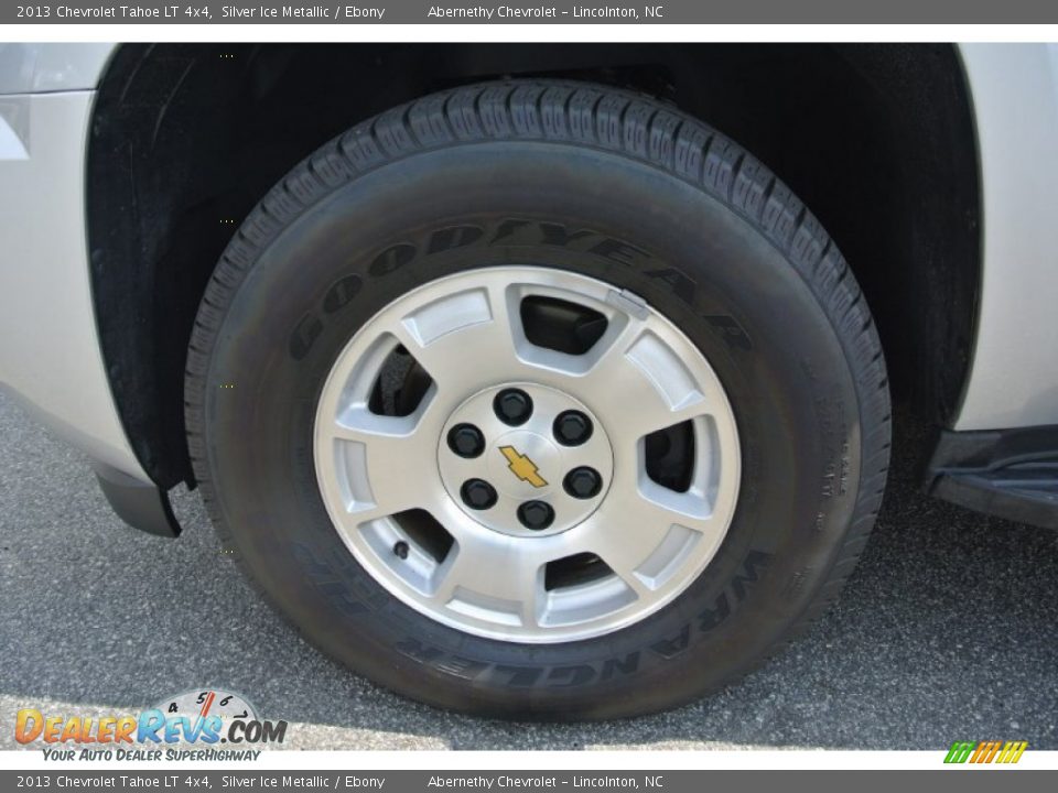 2013 Chevrolet Tahoe LT 4x4 Silver Ice Metallic / Ebony Photo #23