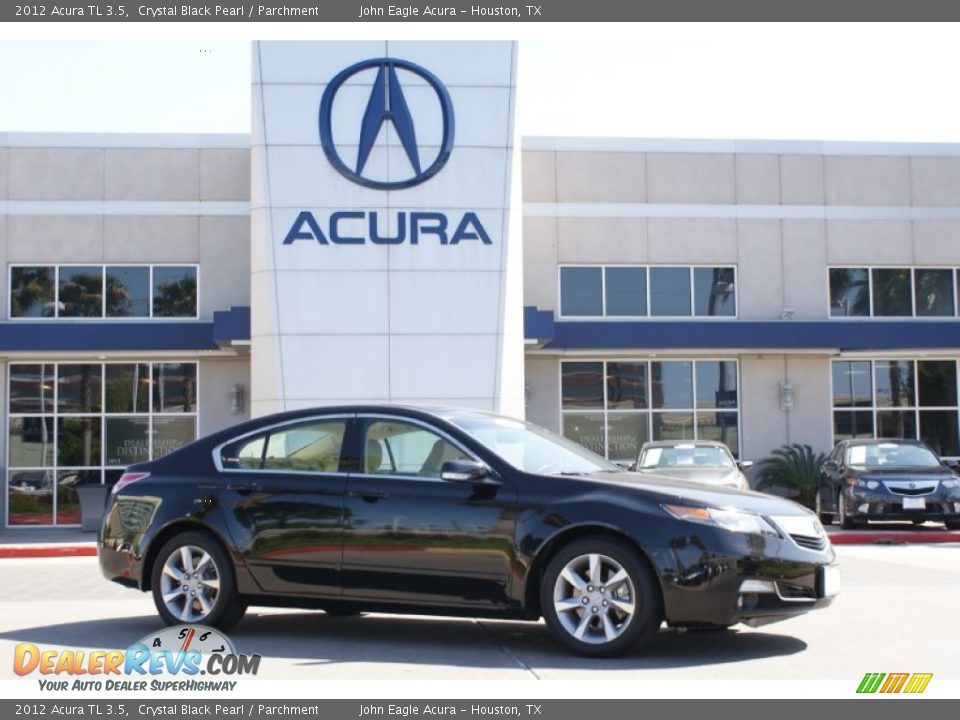 2012 Acura TL 3.5 Crystal Black Pearl / Parchment Photo #1