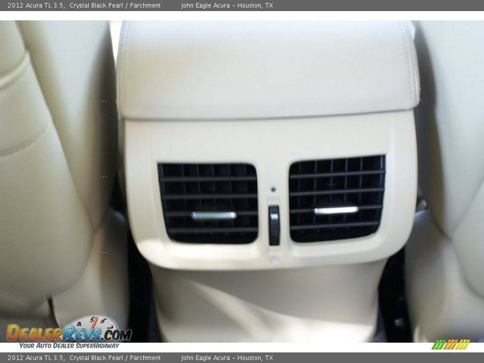 2012 Acura TL 3.5 Crystal Black Pearl / Parchment Photo #25