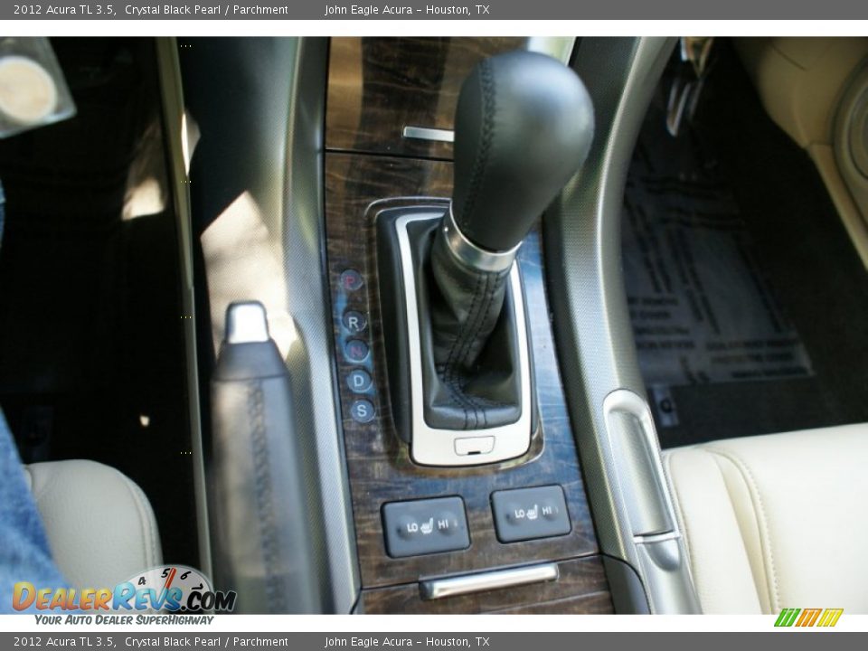 2012 Acura TL 3.5 Crystal Black Pearl / Parchment Photo #29