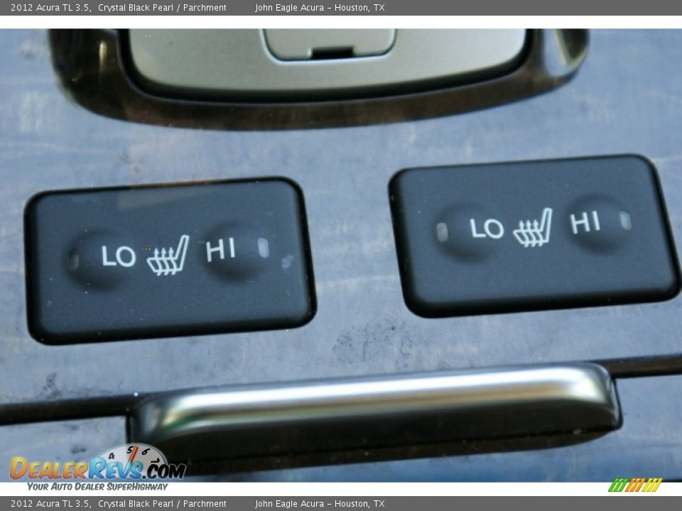 2012 Acura TL 3.5 Crystal Black Pearl / Parchment Photo #31