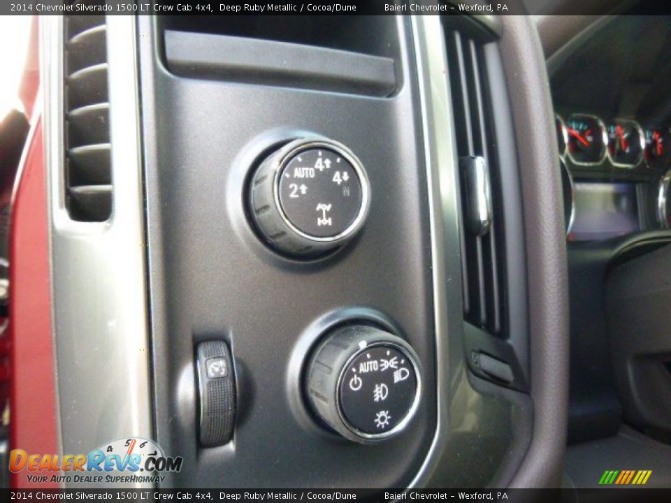 2014 Chevrolet Silverado 1500 LT Crew Cab 4x4 Deep Ruby Metallic / Cocoa/Dune Photo #15