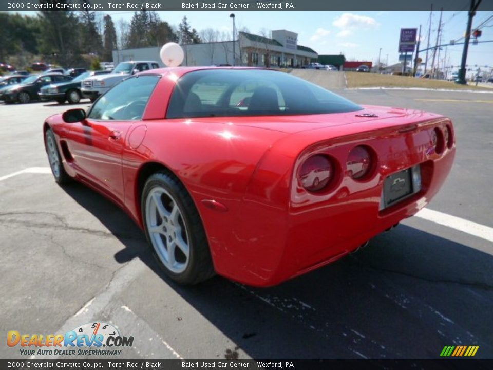 2000 Chevrolet Corvette Coupe Torch Red / Black Photo #5