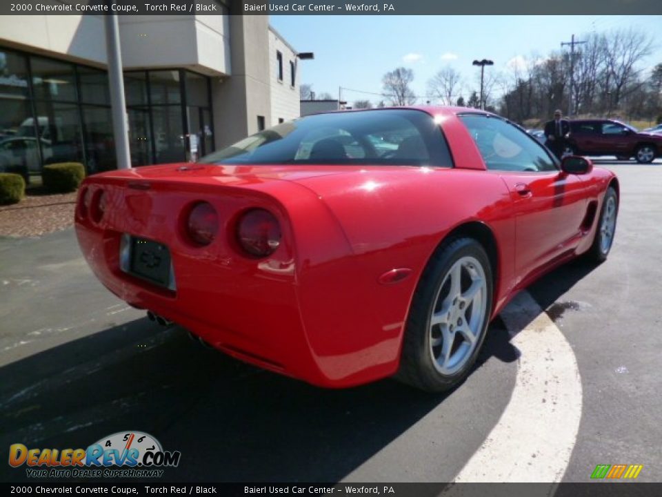 2000 Chevrolet Corvette Coupe Torch Red / Black Photo #7