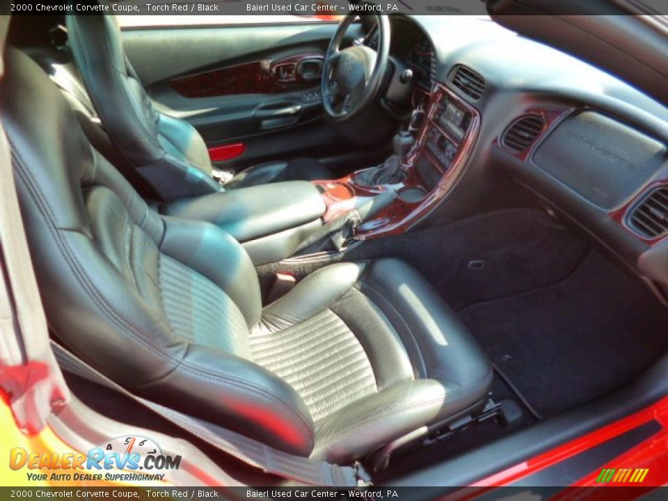 2000 Chevrolet Corvette Coupe Torch Red / Black Photo #10