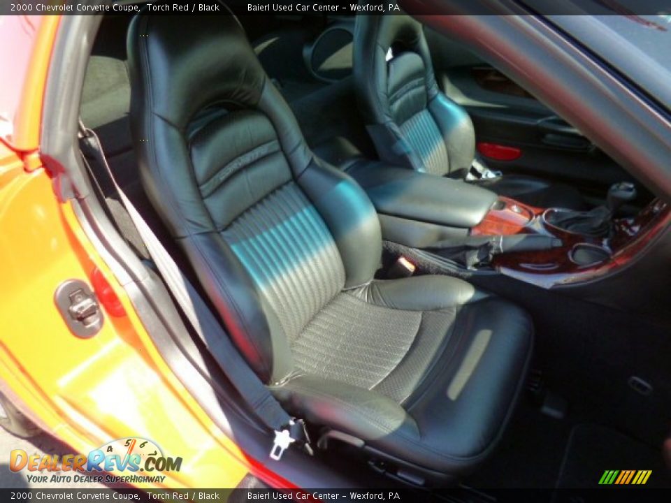 2000 Chevrolet Corvette Coupe Torch Red / Black Photo #12