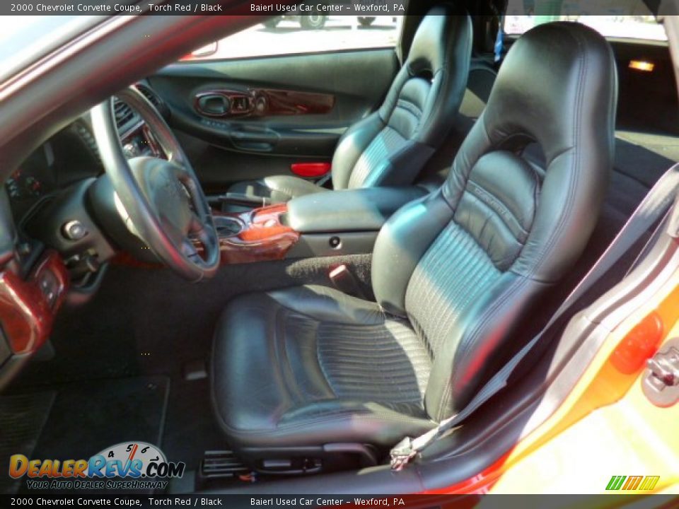 2000 Chevrolet Corvette Coupe Torch Red / Black Photo #14