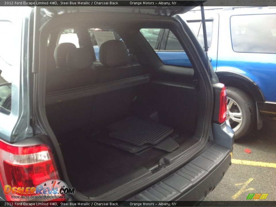 2012 Ford Escape Limited 4WD Steel Blue Metallic / Charcoal Black Photo #13