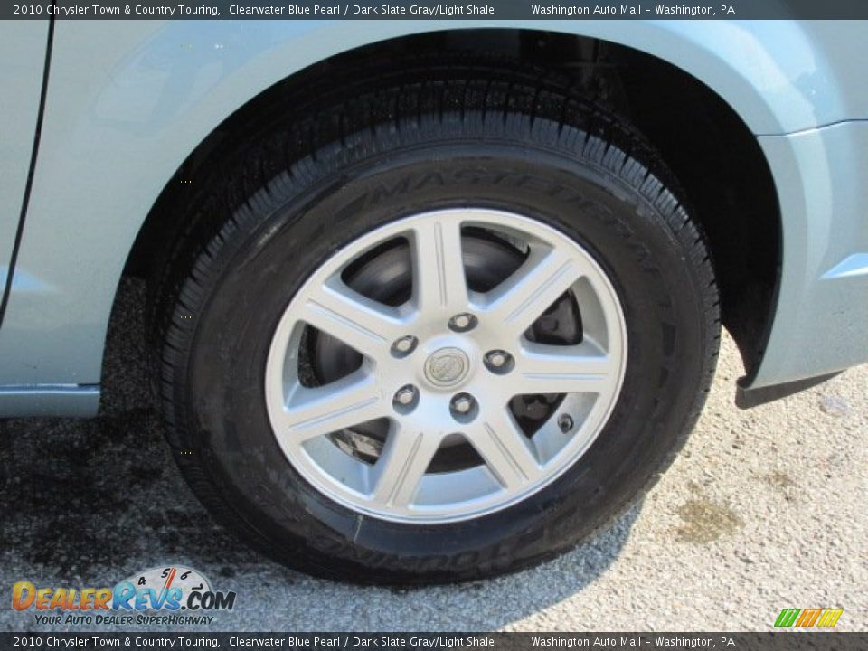 2010 Chrysler Town & Country Touring Clearwater Blue Pearl / Dark Slate Gray/Light Shale Photo #3