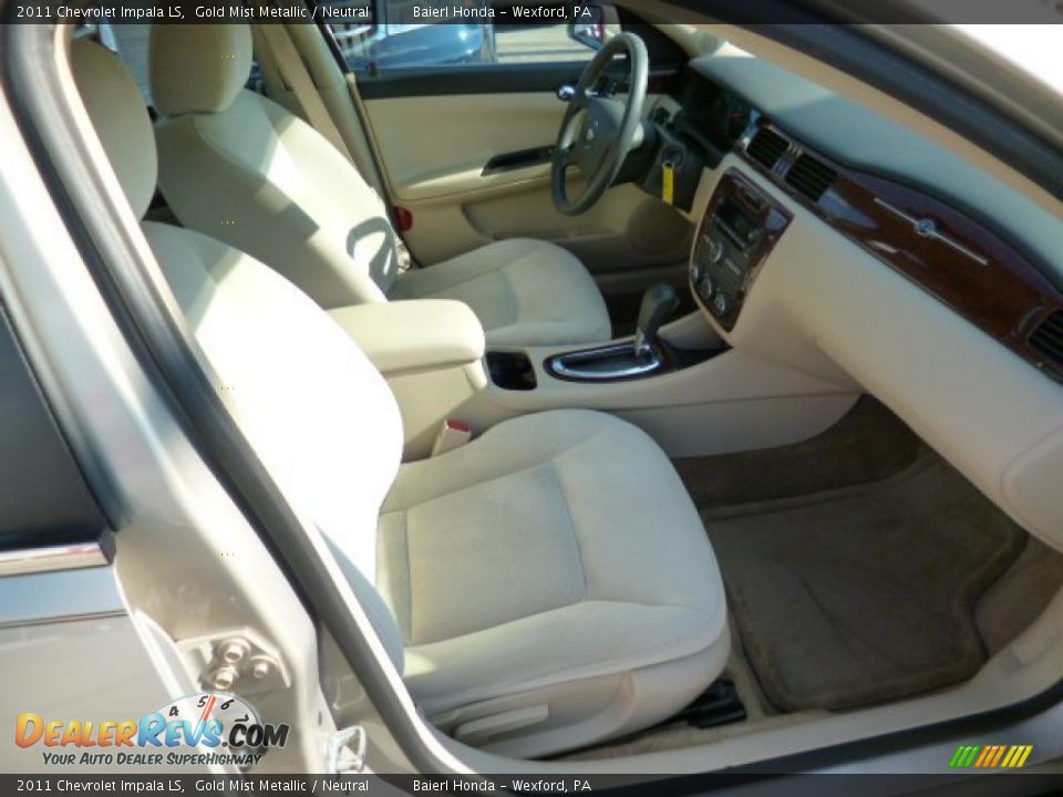 2011 Chevrolet Impala LS Gold Mist Metallic / Neutral Photo #9