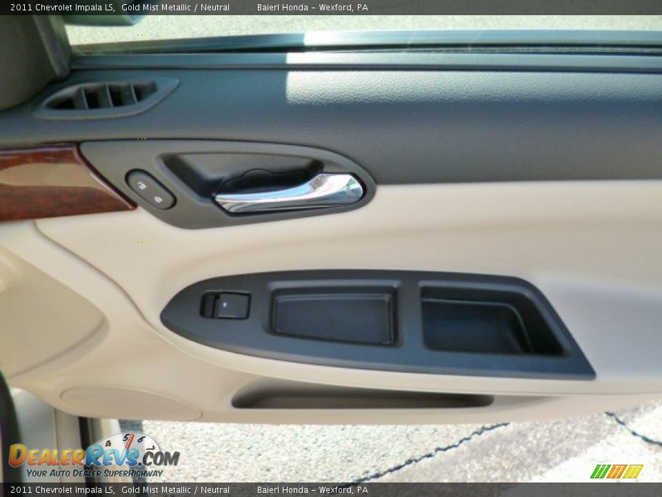 2011 Chevrolet Impala LS Gold Mist Metallic / Neutral Photo #10