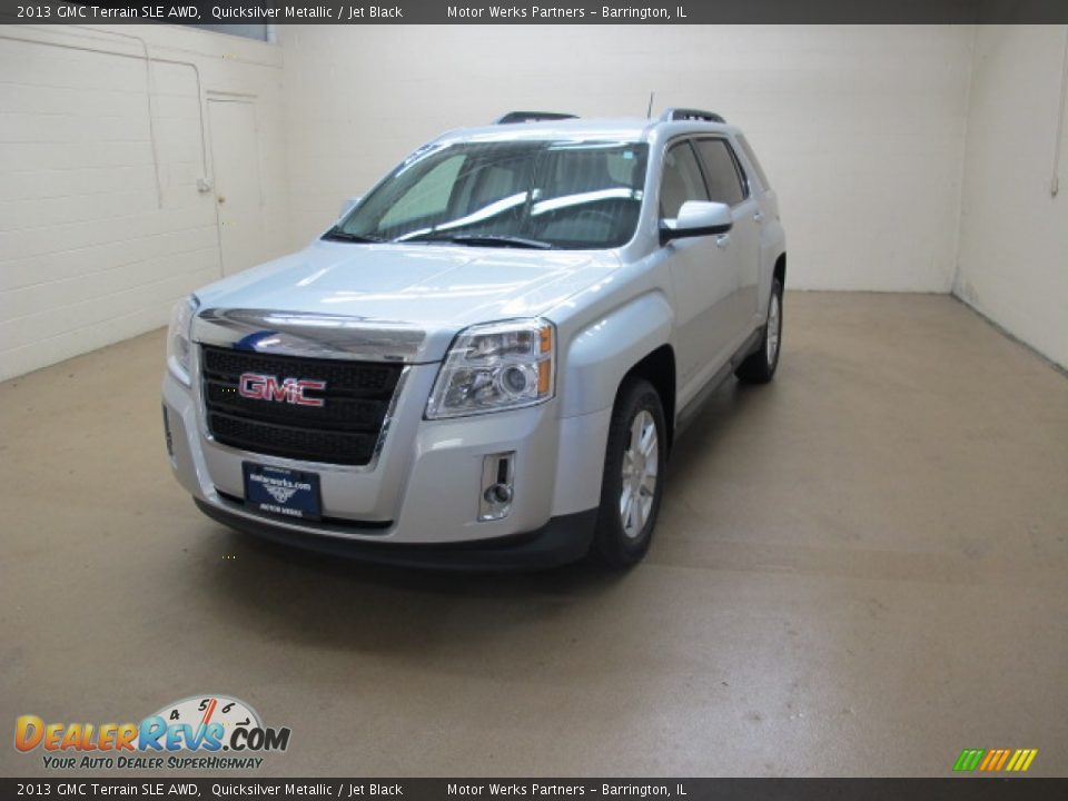 2013 GMC Terrain SLE AWD Quicksilver Metallic / Jet Black Photo #3