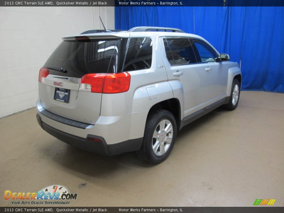 2013 GMC Terrain SLE AWD Quicksilver Metallic / Jet Black Photo #4