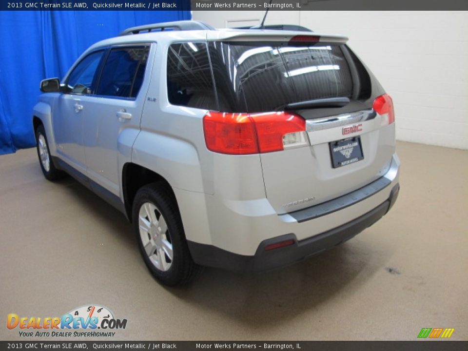 2013 GMC Terrain SLE AWD Quicksilver Metallic / Jet Black Photo #6
