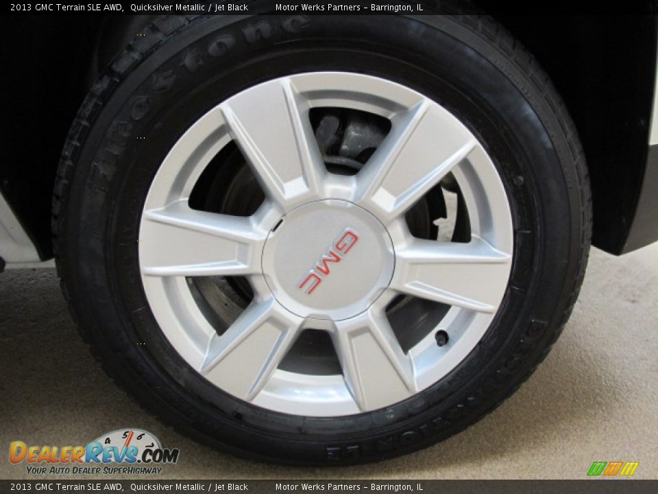 2013 GMC Terrain SLE AWD Quicksilver Metallic / Jet Black Photo #9