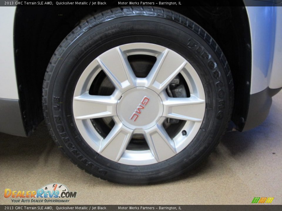 2013 GMC Terrain SLE AWD Quicksilver Metallic / Jet Black Photo #11