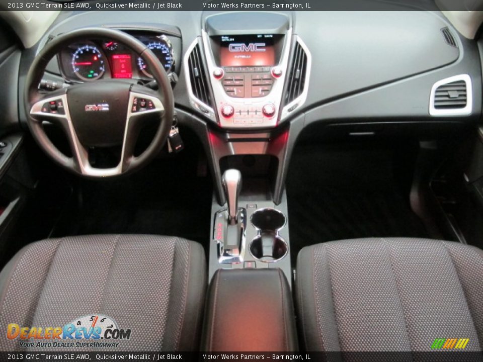 2013 GMC Terrain SLE AWD Quicksilver Metallic / Jet Black Photo #17