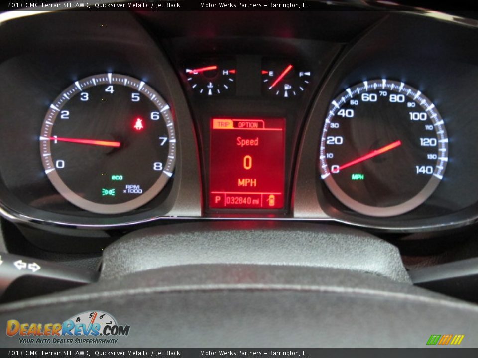 2013 GMC Terrain SLE AWD Quicksilver Metallic / Jet Black Photo #19