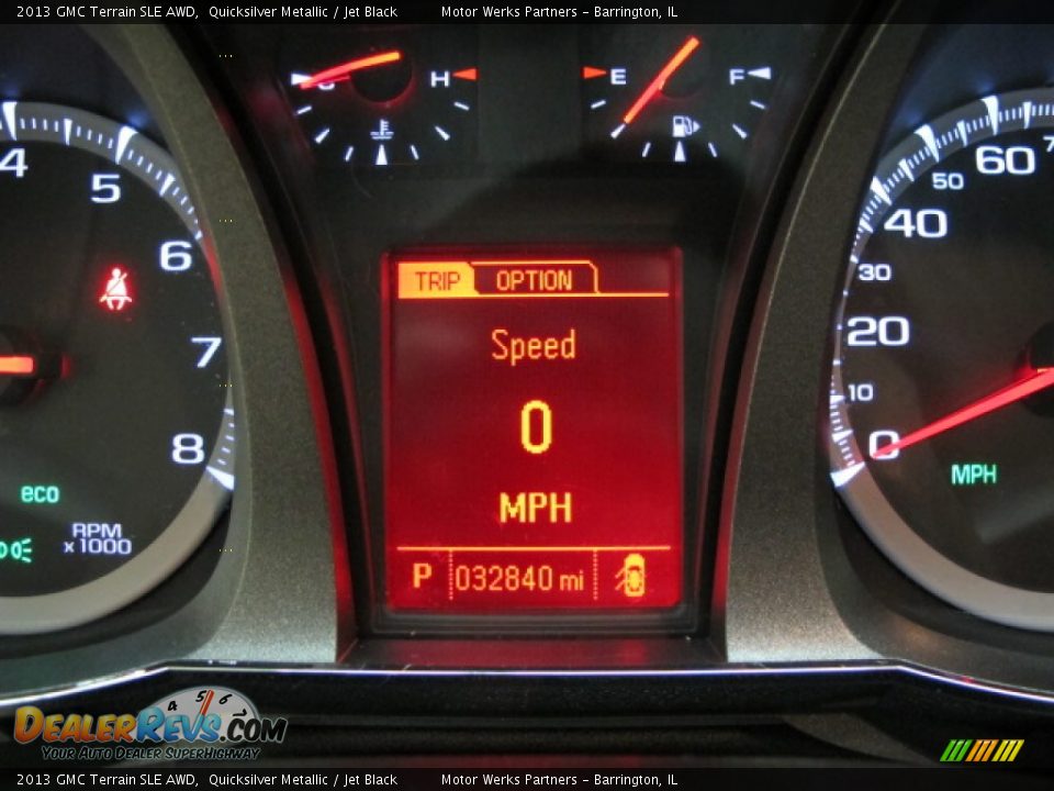 2013 GMC Terrain SLE AWD Quicksilver Metallic / Jet Black Photo #20