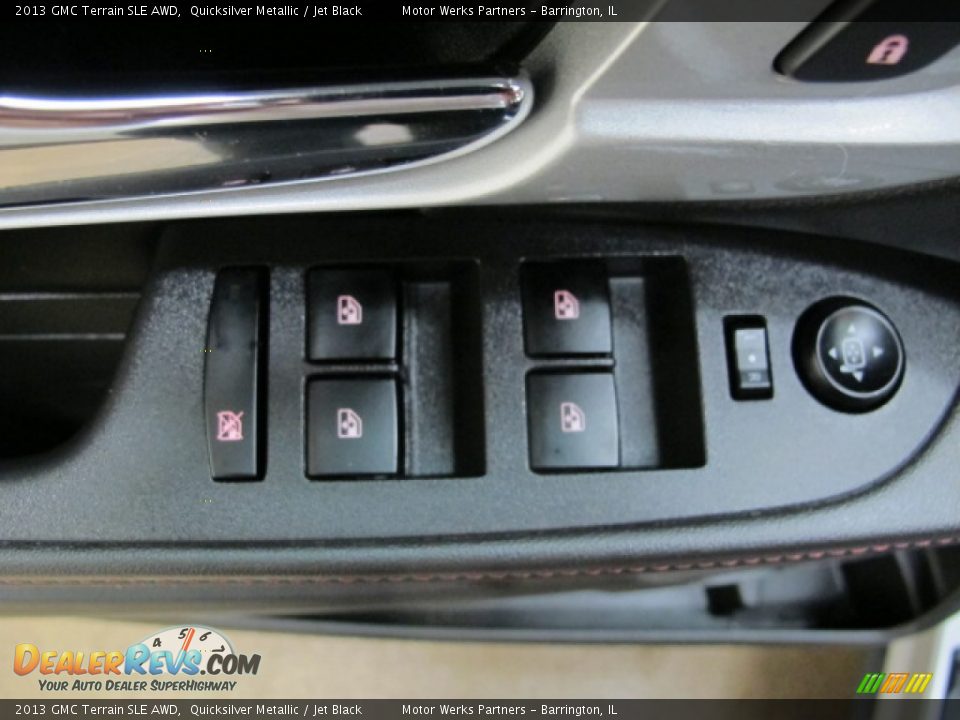 2013 GMC Terrain SLE AWD Quicksilver Metallic / Jet Black Photo #25