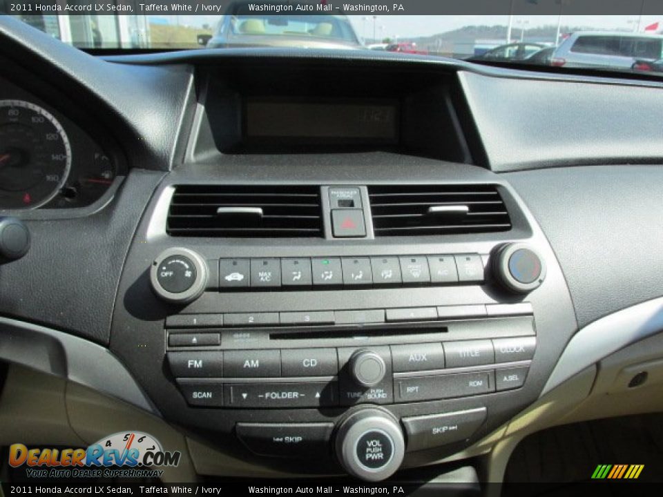2011 Honda Accord LX Sedan Taffeta White / Ivory Photo #11