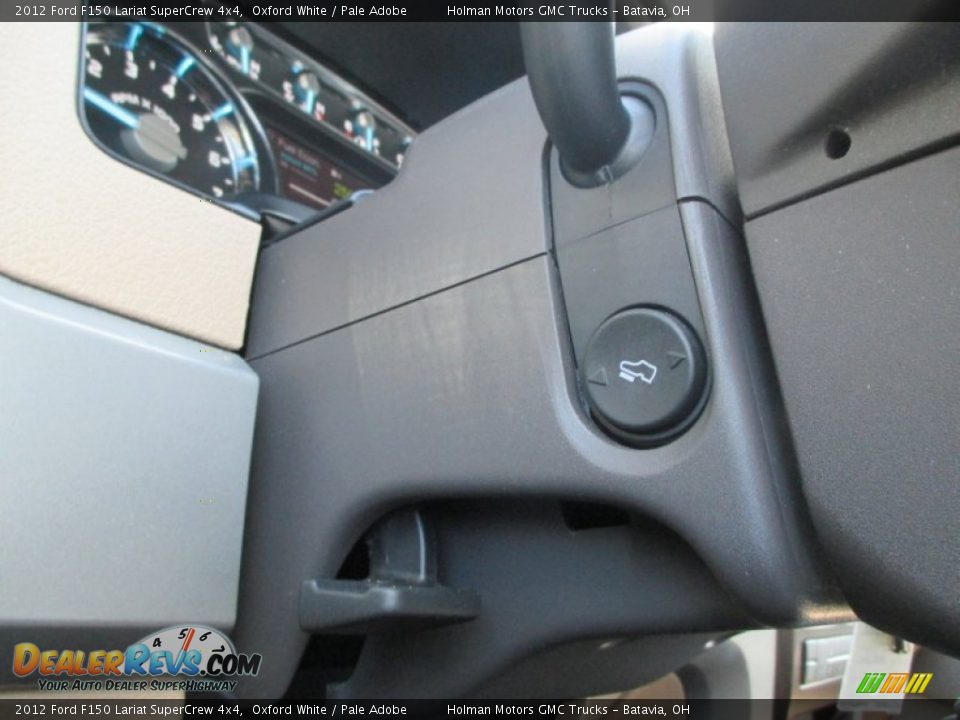 2012 Ford F150 Lariat SuperCrew 4x4 Oxford White / Pale Adobe Photo #26