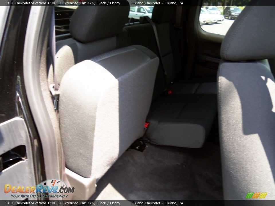 2013 Chevrolet Silverado 1500 LT Extended Cab 4x4 Black / Ebony Photo #21