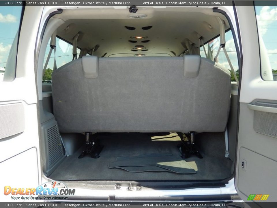 2013 Ford E Series Van E350 XLT Passenger Oxford White / Medium Flint Photo #5