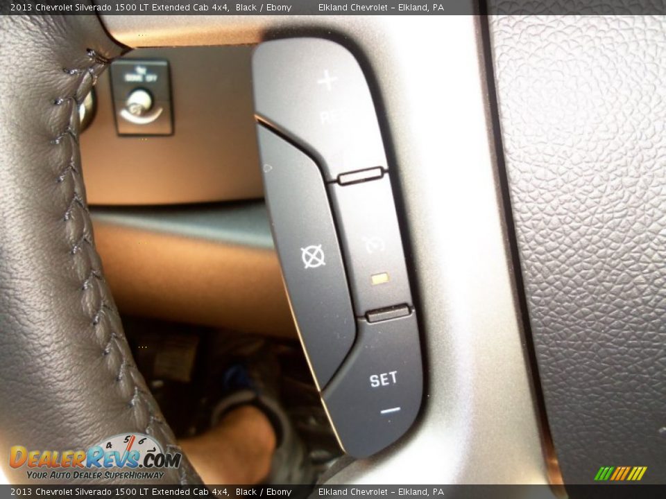 2013 Chevrolet Silverado 1500 LT Extended Cab 4x4 Black / Ebony Photo #34