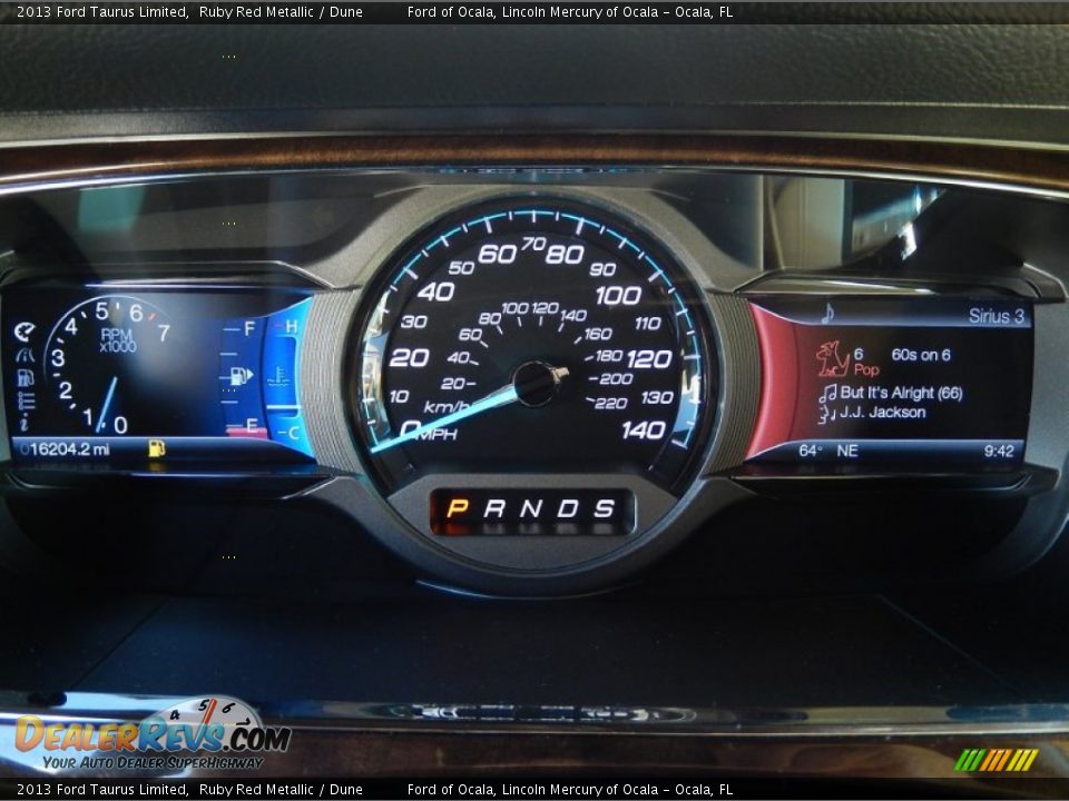 2013 Ford Taurus Limited Gauges Photo #23