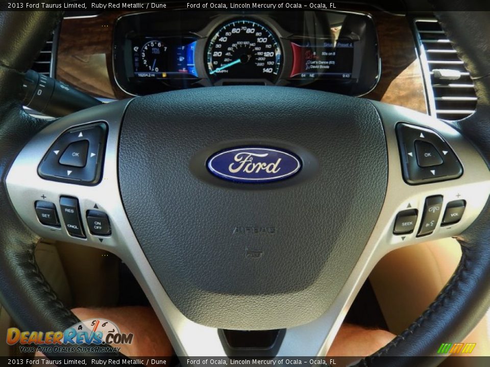 2013 Ford Taurus Limited Steering Wheel Photo #26