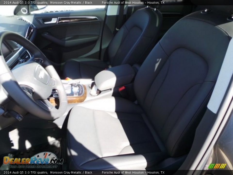 2014 Audi Q5 3.0 TFSI quattro Monsoon Gray Metallic / Black Photo #13