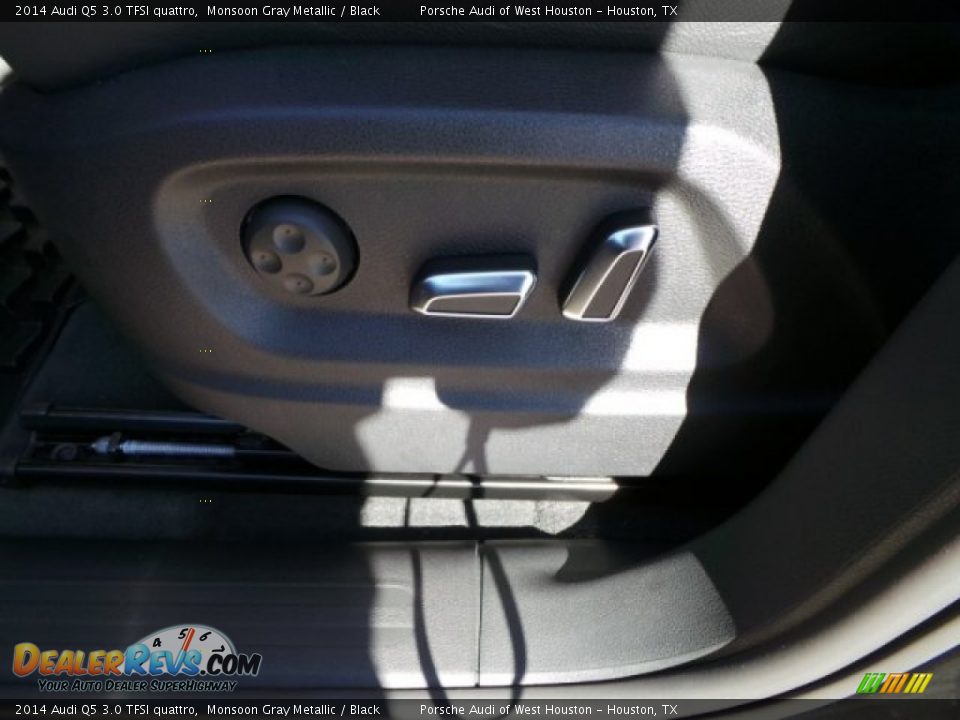2014 Audi Q5 3.0 TFSI quattro Monsoon Gray Metallic / Black Photo #14