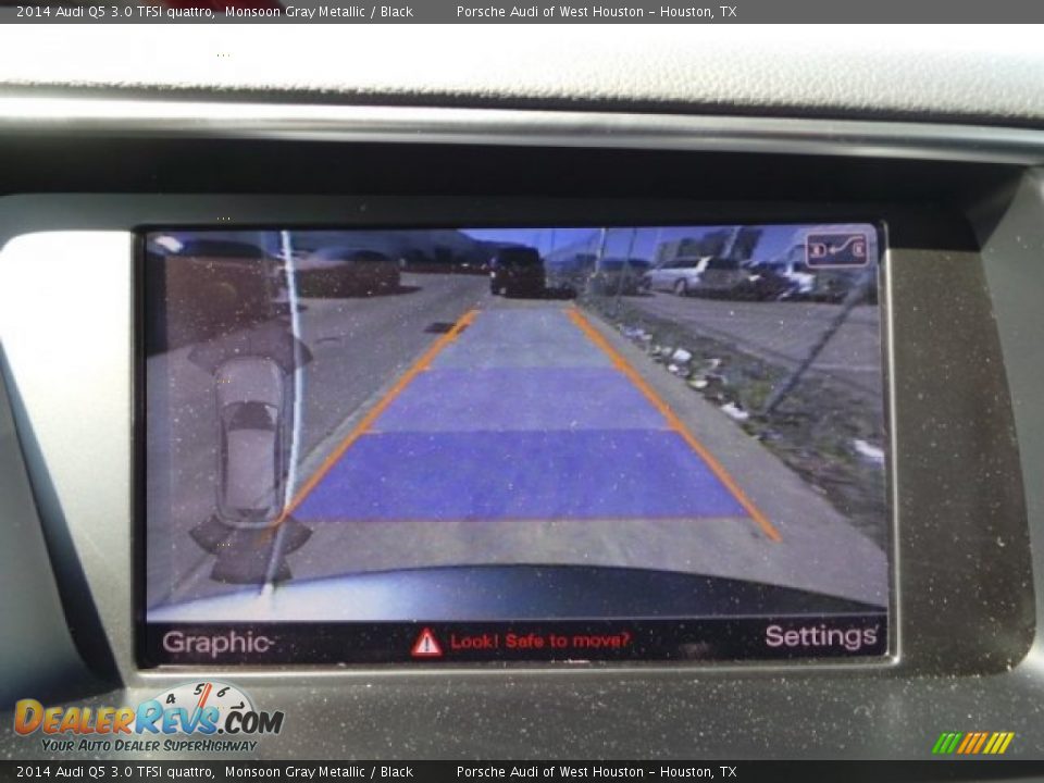 2014 Audi Q5 3.0 TFSI quattro Monsoon Gray Metallic / Black Photo #19