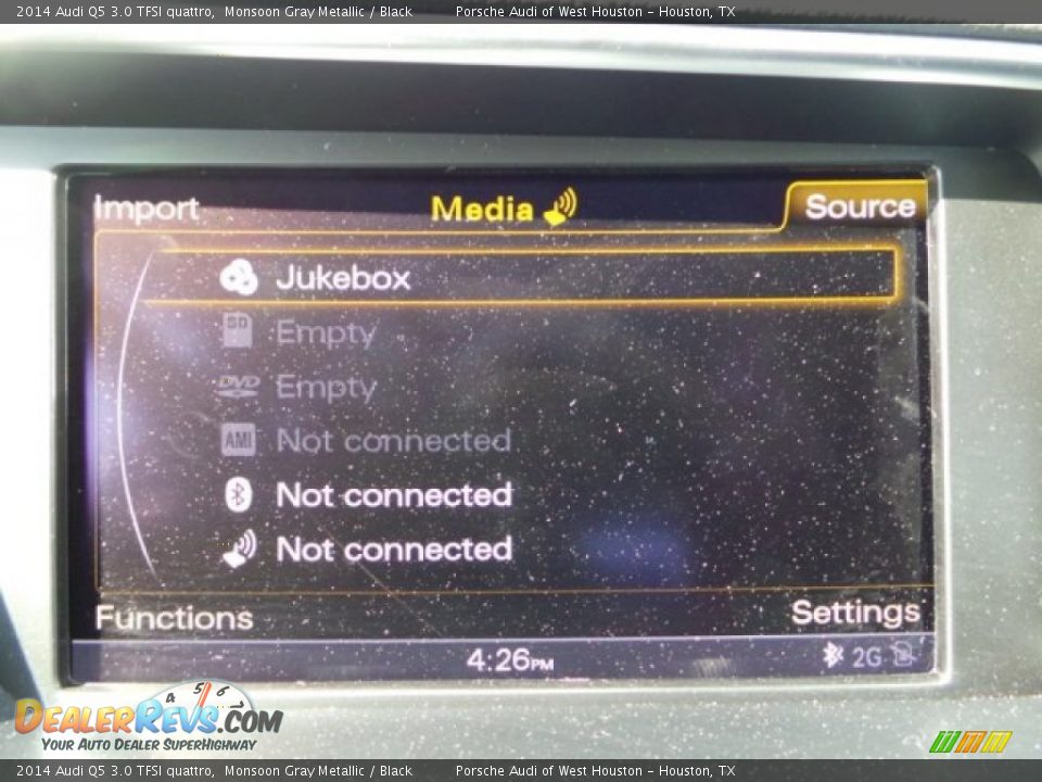 2014 Audi Q5 3.0 TFSI quattro Monsoon Gray Metallic / Black Photo #22