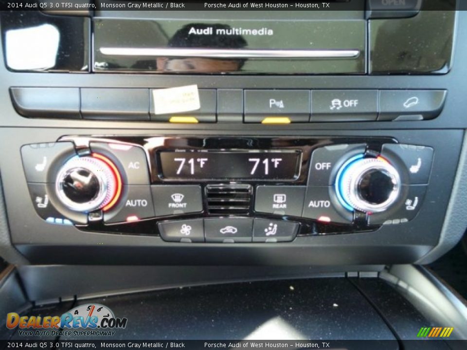 2014 Audi Q5 3.0 TFSI quattro Monsoon Gray Metallic / Black Photo #24