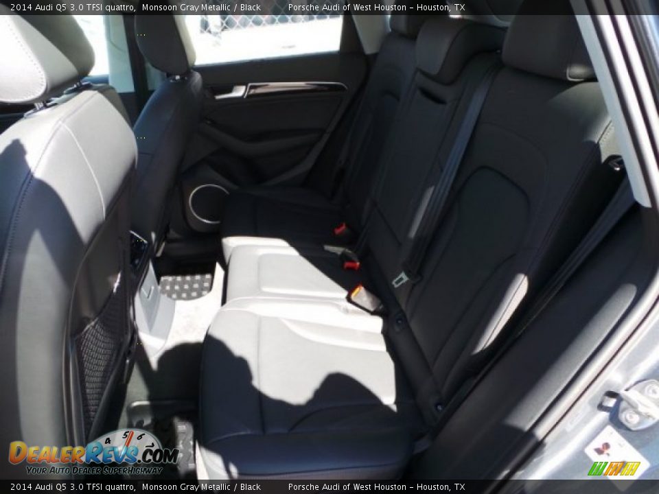 2014 Audi Q5 3.0 TFSI quattro Monsoon Gray Metallic / Black Photo #30