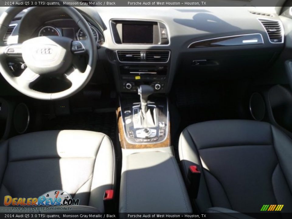 2014 Audi Q5 3.0 TFSI quattro Monsoon Gray Metallic / Black Photo #31