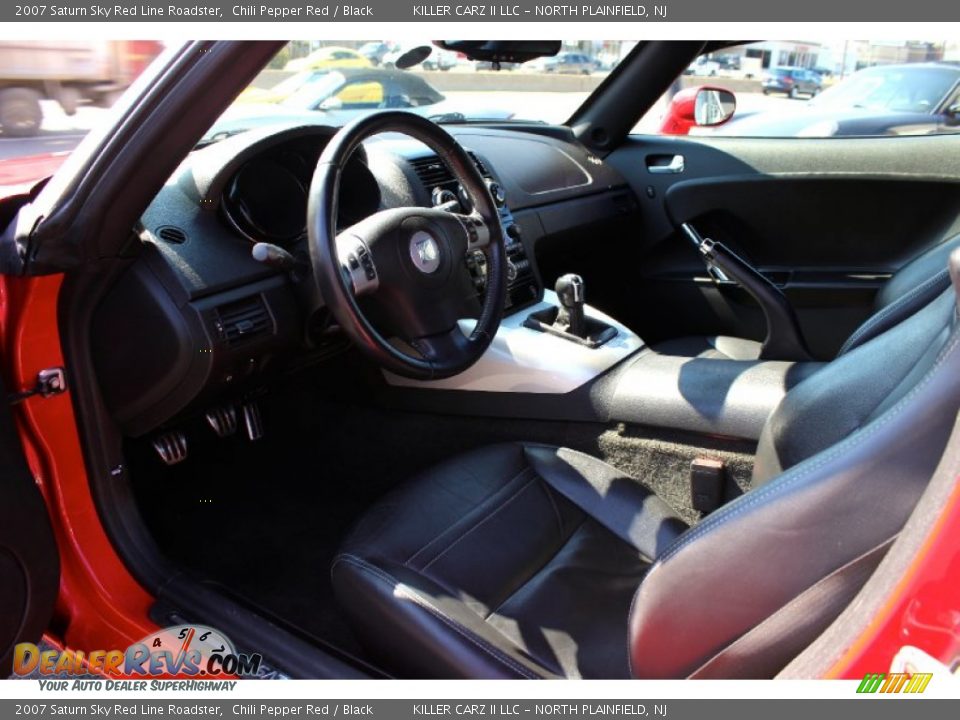 2007 Saturn Sky Red Line Roadster Chili Pepper Red / Black Photo #8