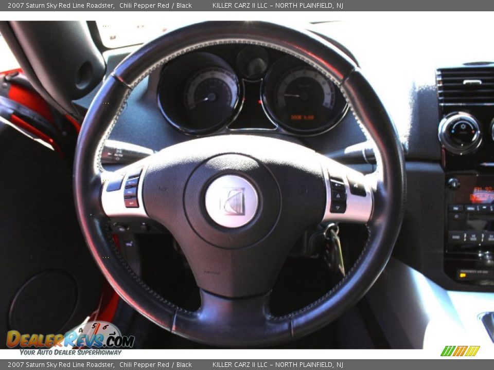 2007 Saturn Sky Red Line Roadster Chili Pepper Red / Black Photo #20
