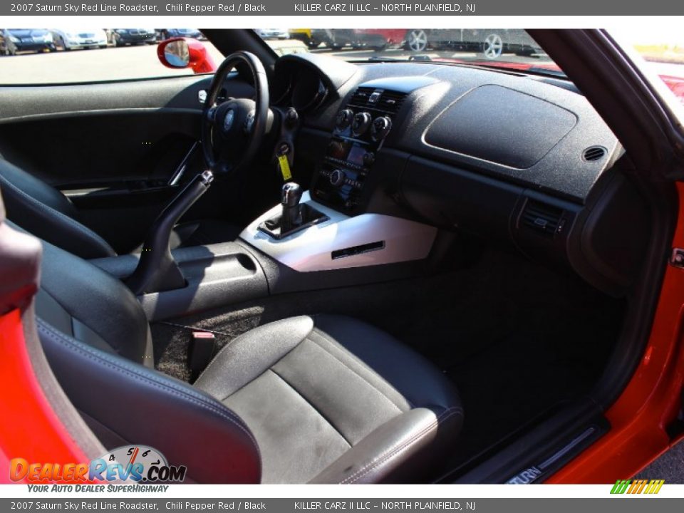 2007 Saturn Sky Red Line Roadster Chili Pepper Red / Black Photo #26