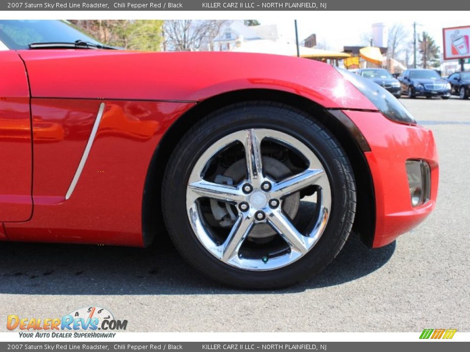2007 Saturn Sky Red Line Roadster Chili Pepper Red / Black Photo #31