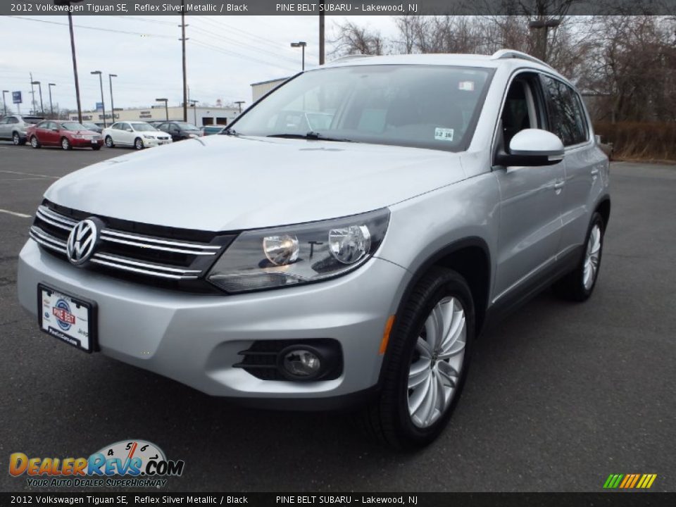 2012 Volkswagen Tiguan SE Reflex Silver Metallic / Black Photo #1