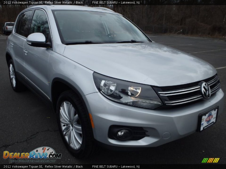2012 Volkswagen Tiguan SE Reflex Silver Metallic / Black Photo #3