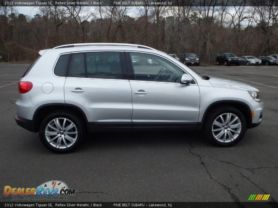 2012 Volkswagen Tiguan SE Reflex Silver Metallic / Black Photo #4