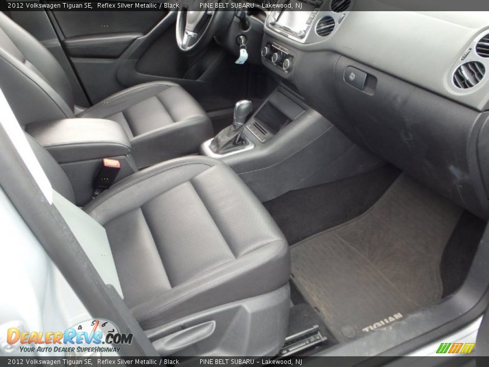 2012 Volkswagen Tiguan SE Reflex Silver Metallic / Black Photo #11