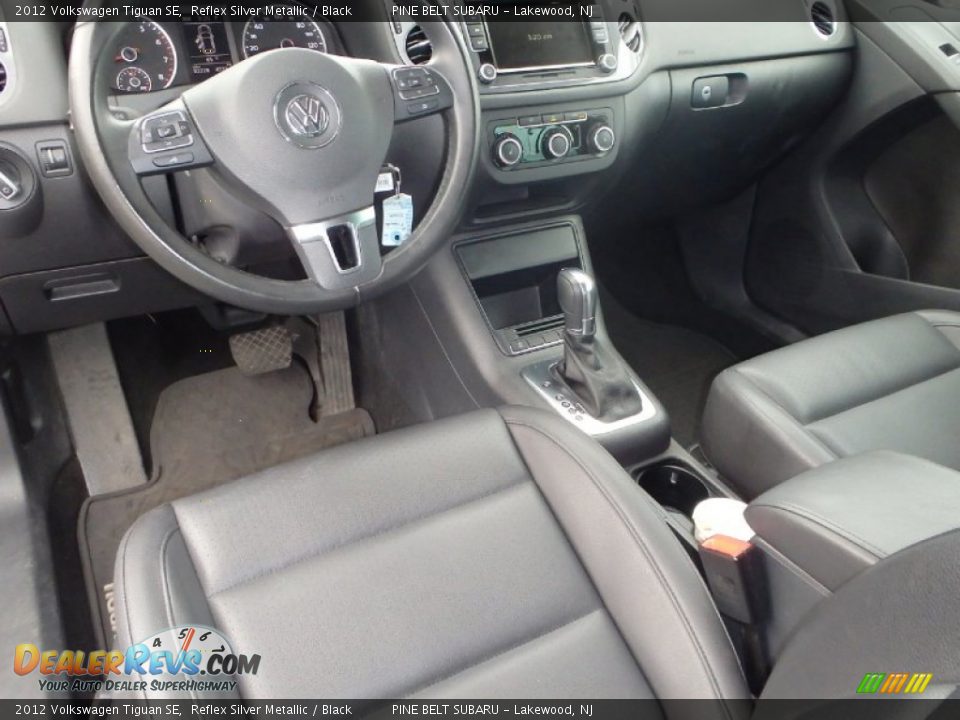 2012 Volkswagen Tiguan SE Reflex Silver Metallic / Black Photo #15