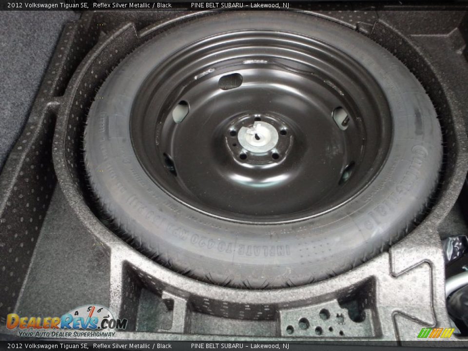2012 Volkswagen Tiguan SE Reflex Silver Metallic / Black Photo #26
